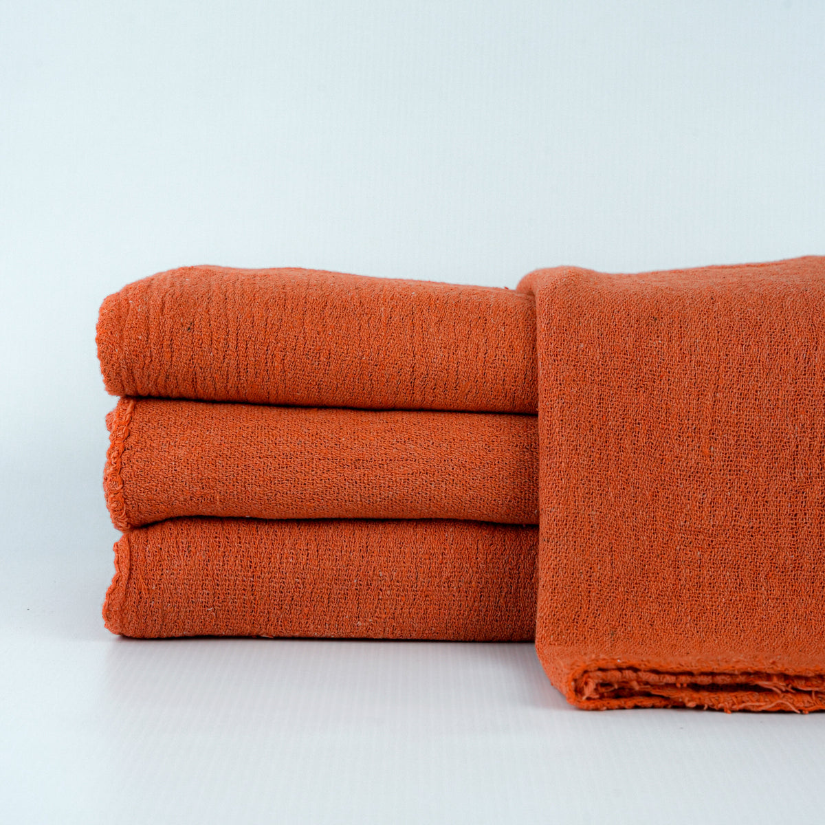 Dyed Shop Towels — Red Blue Green Orange | Wholesale Bales