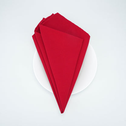 Spun Poly Napkins — 20x20 | 9 Colors | Wholesale