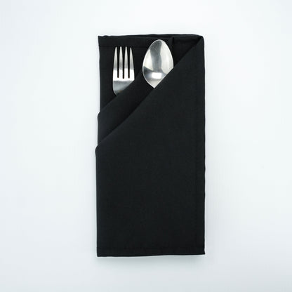 Spun Poly Napkins — 20x20 | 9 Colors | Wholesale