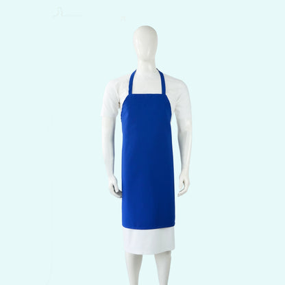 Spun Poly Bib Aprons — 10 Colors | 3-Pocket & No Pocket | Wholesale