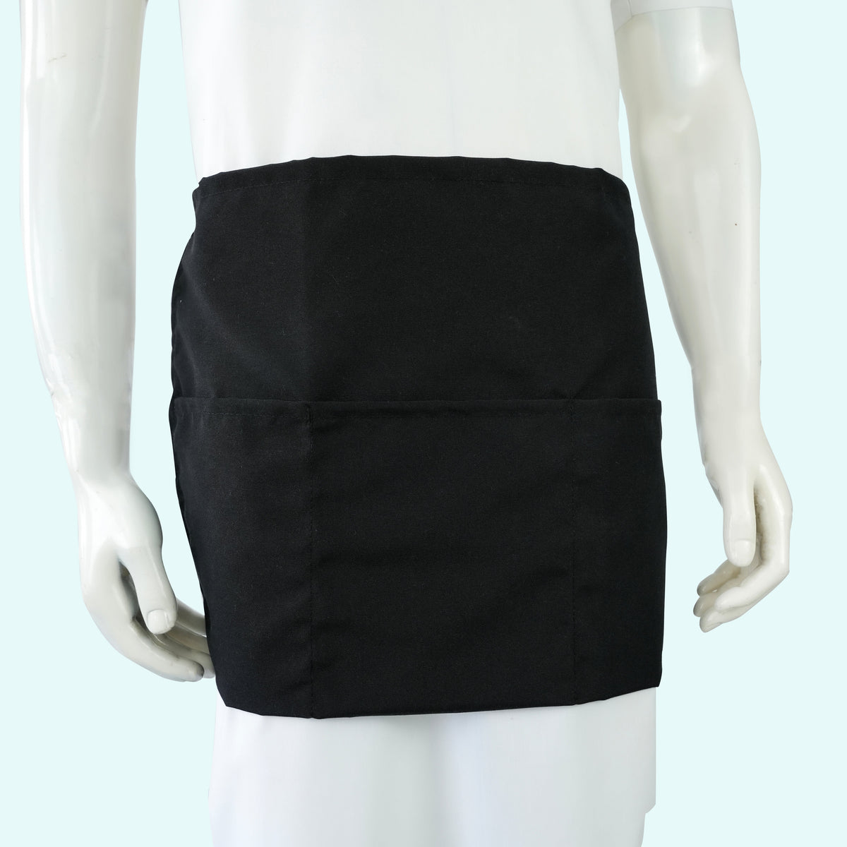 Spun Poly Bib Aprons — 10 Colors | 3-Pocket & No Pocket | Wholesale