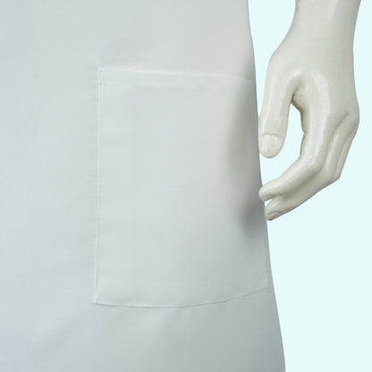 Spun Poly Bib Aprons — 10 Colors | 3-Pocket & No Pocket | Wholesale